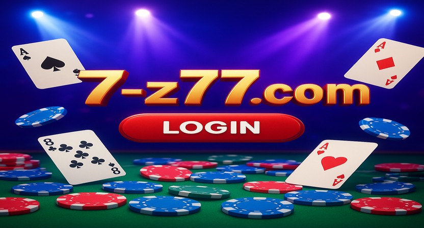 7z77 লগইনের সুরক্ষিত যাচাইকরণ প্রক্রিয়া